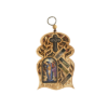 Laser Olive Wood with Holy Water. Holy oil, Holy Soil and Olive Leaves