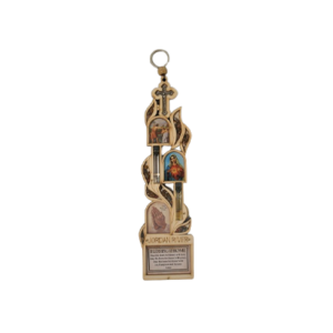 Laser Olive Wood with Holy Water, Holy Oil & Blessing Home Prayer